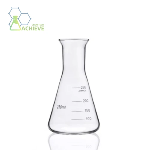 Flask Erlenmeyer fil-Laboratorju